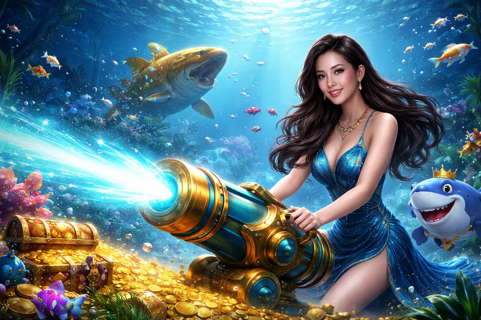 Thế giới bắn cá sống động tại Xin888